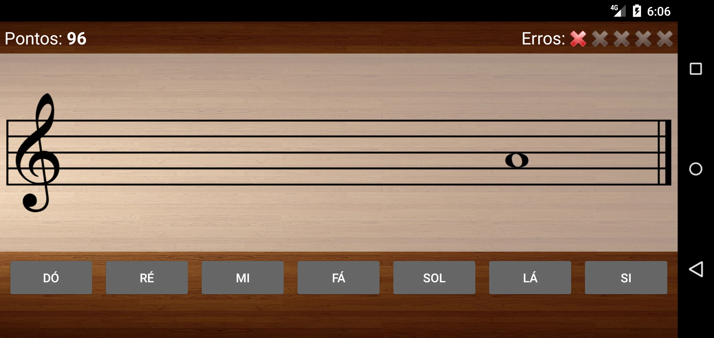 Leitura de Partitura - Jogo screenshot