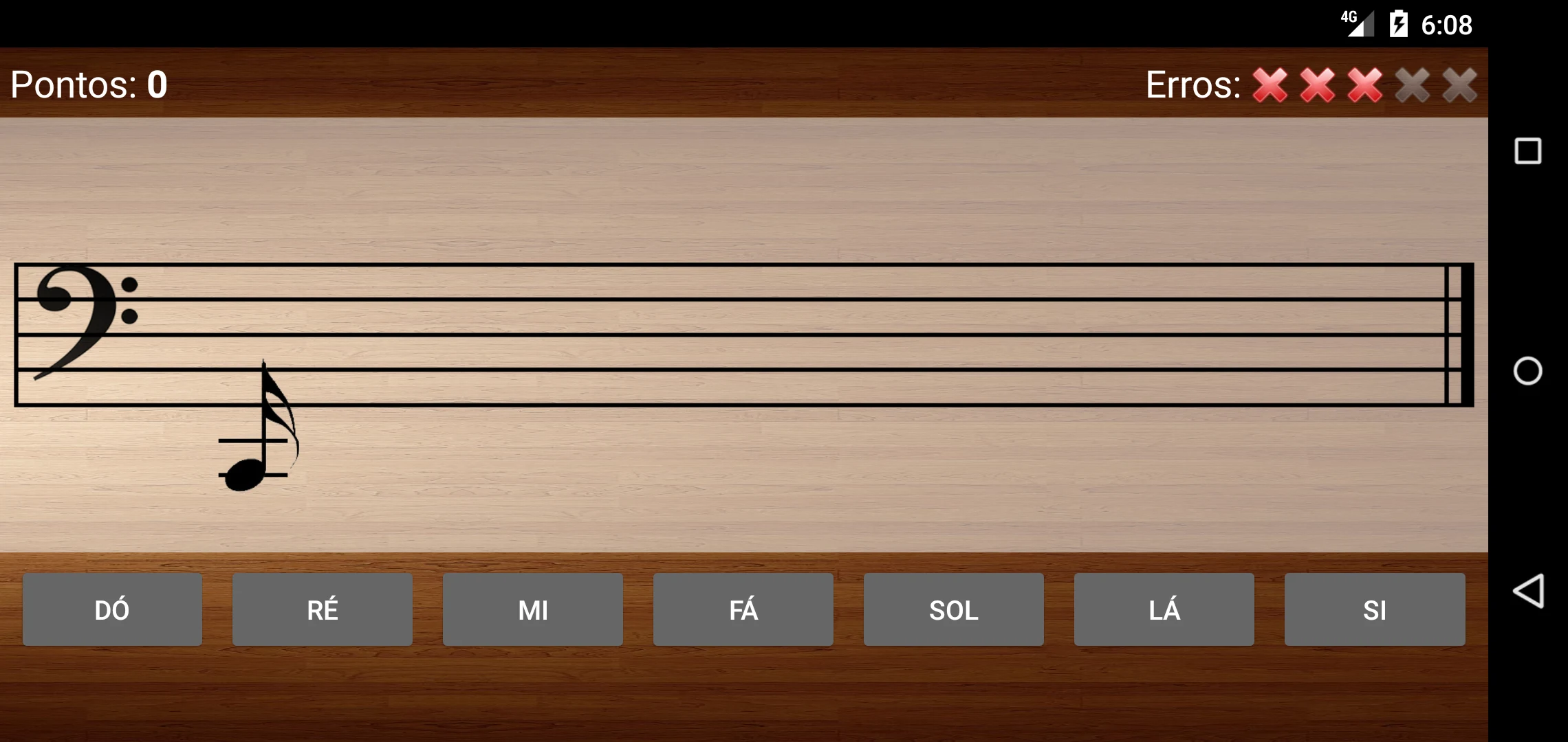 Leitura de Partitura - Jogo screenshot